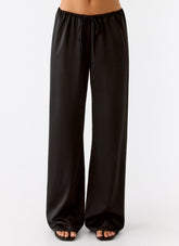 Deacon Low Rise Pants - Black