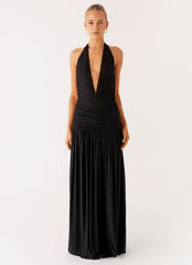 Full Attention Maxi Dress - Black