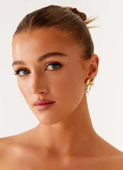 Juney Earrings - Gold