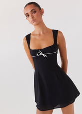 Cadence Mini Dress - Black
