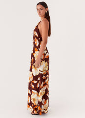 Golden Child Linen Maxi Dress