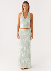 Radiate Maxi Skirt - Sage
