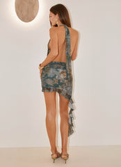 Samar Mini Dress - Vintage Blossom