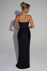 Carina Maxi Dress - Black Dress Babyboo Fashion Premium Exclusive Design
