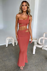 Kaela Top - Rust Babyboo Fashion Premium Exclusive Design