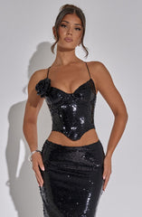 Larisa Corset - Black Tops Babyboo Fashion Premium Exclusive Design