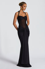 Vixen Maxi Dress - Black Dress Babyboo Fashion Premium Exclusive Design