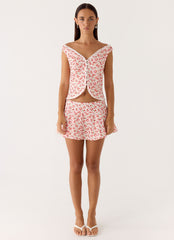 Anja Top - Porcelain Rose