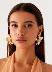 Janella Earrings - Gold