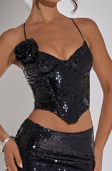 Larisa Corset - Black Tops Babyboo Fashion Premium Exclusive Design