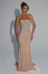 Lorelei Gown - Nude Dress Babyboo Fashion Premium Exclusive Design