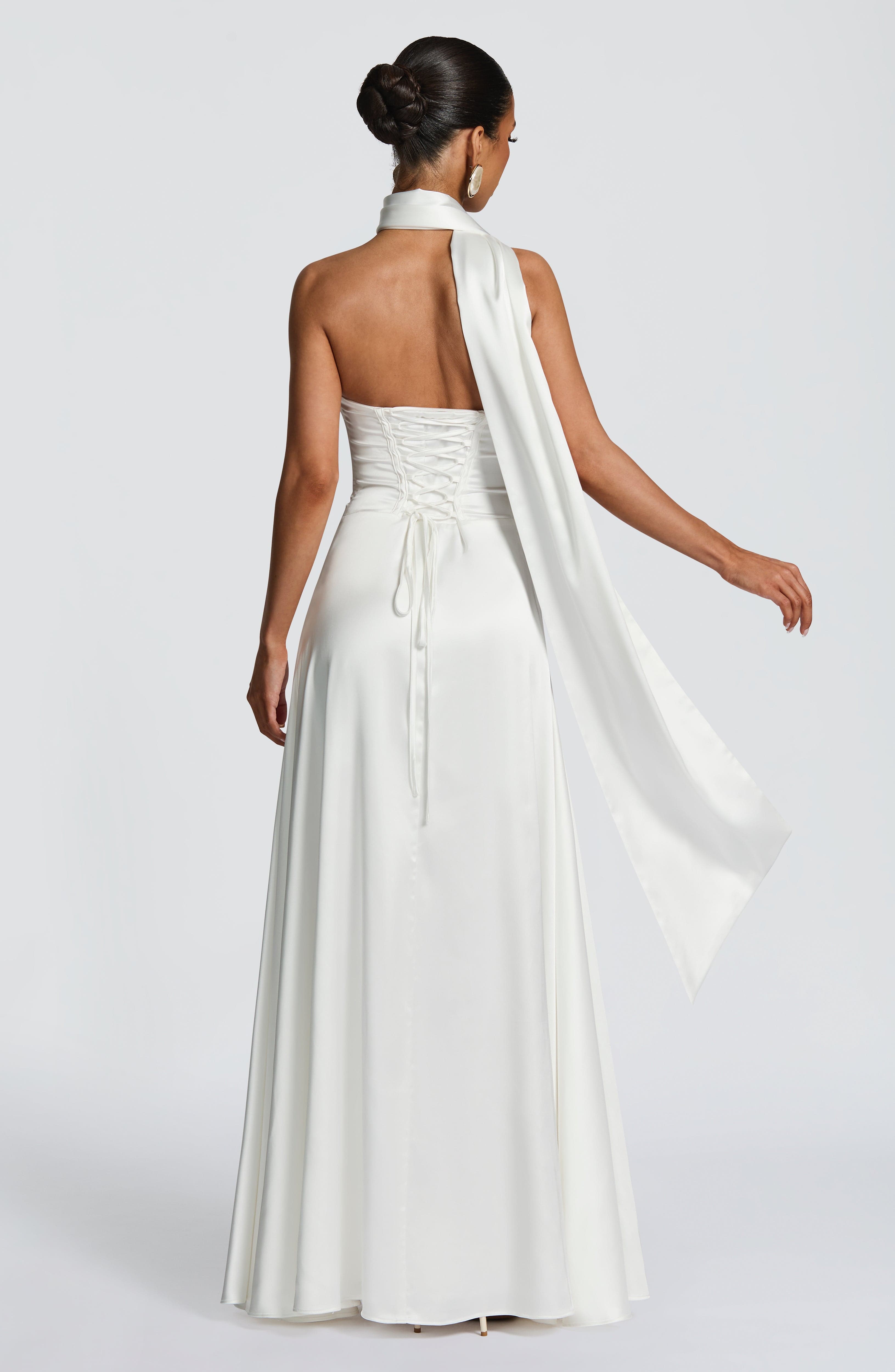 Morven Maxi Dress - Ivory Dress Babyboo Fashion Premium Exclusive Design