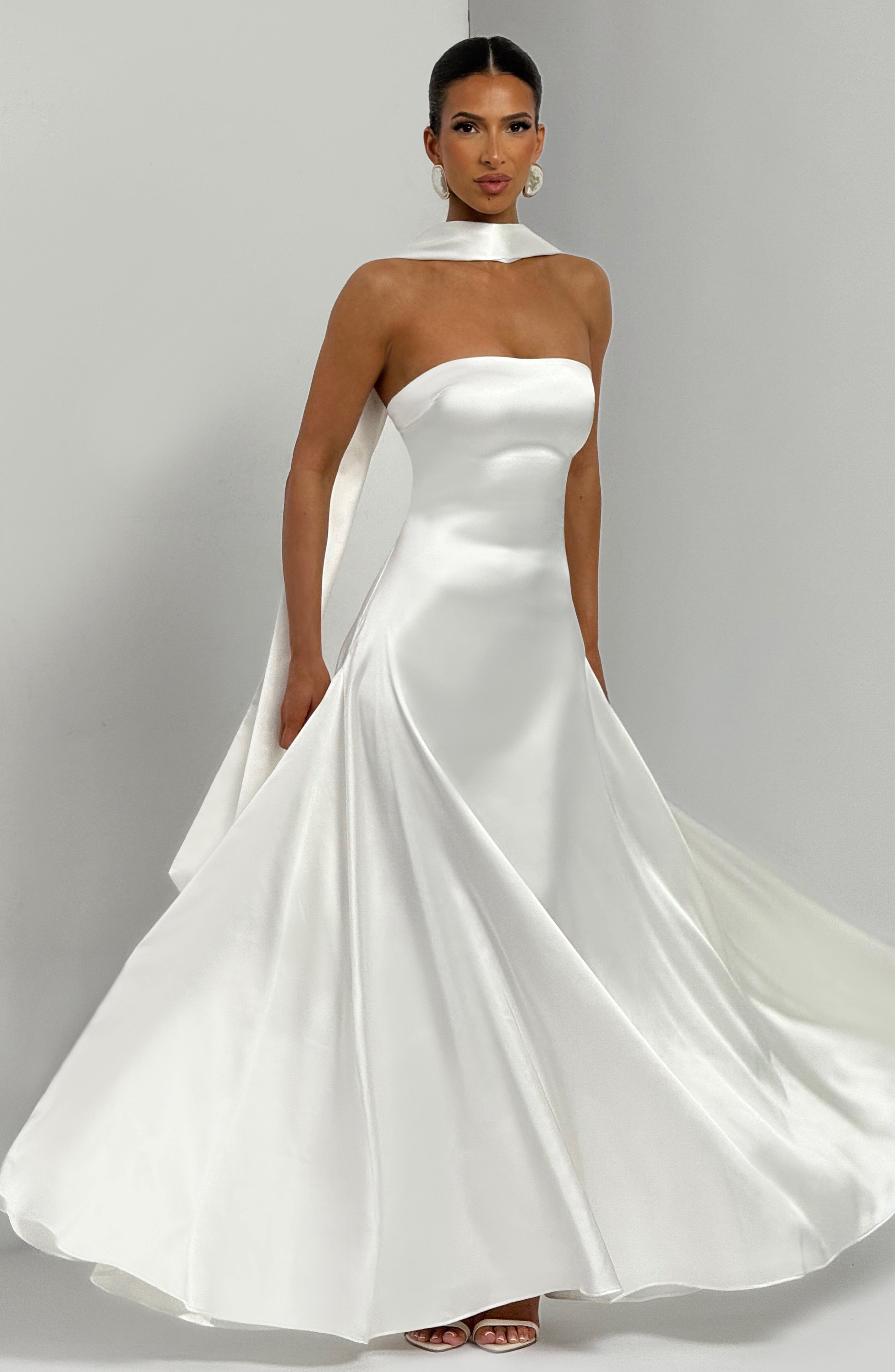 Morven Maxi Dress - Ivory Dress Babyboo Fashion Premium Exclusive Design