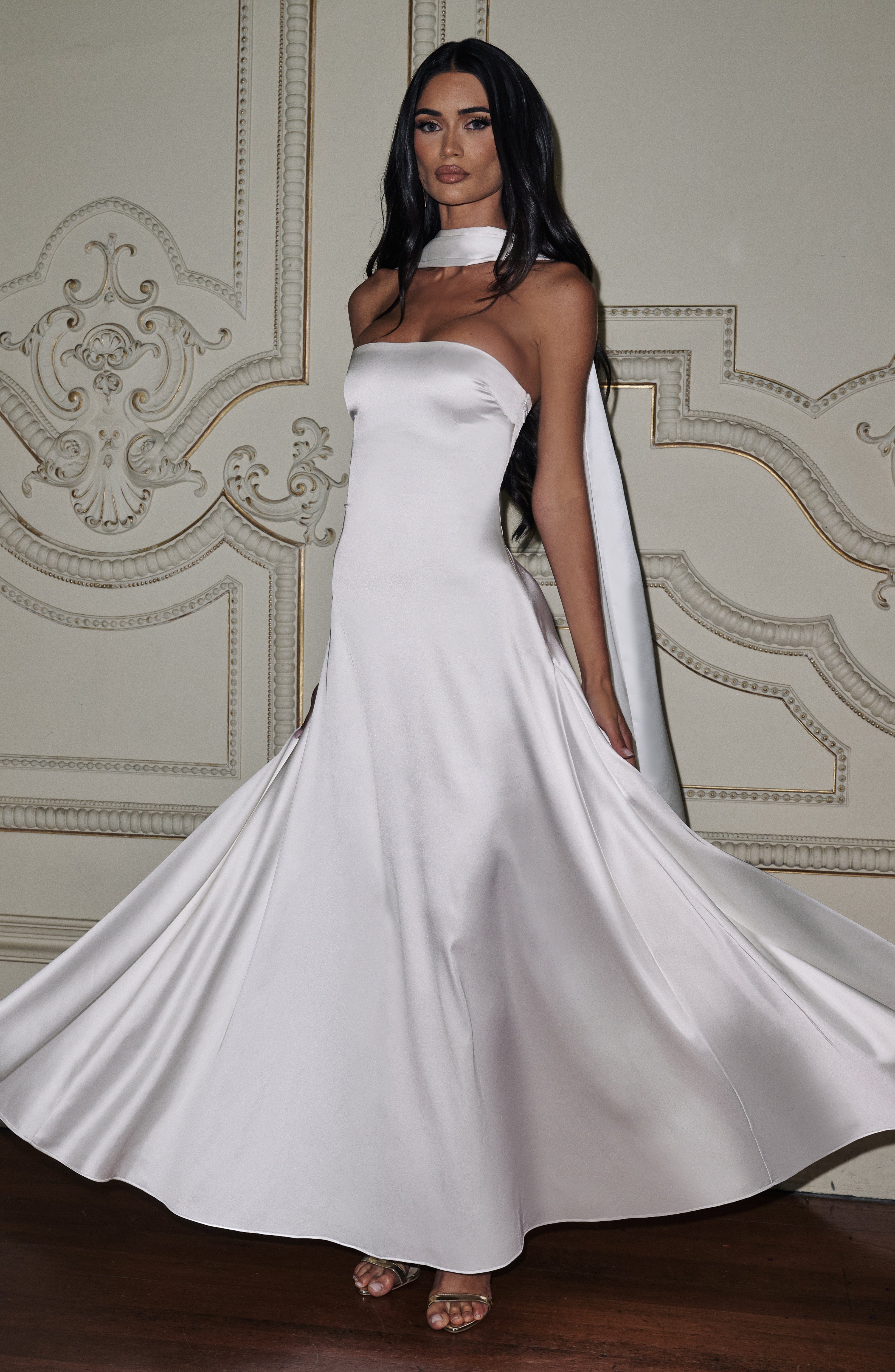 Morven Maxi Dress - Ivory Dress Babyboo Fashion Premium Exclusive Design