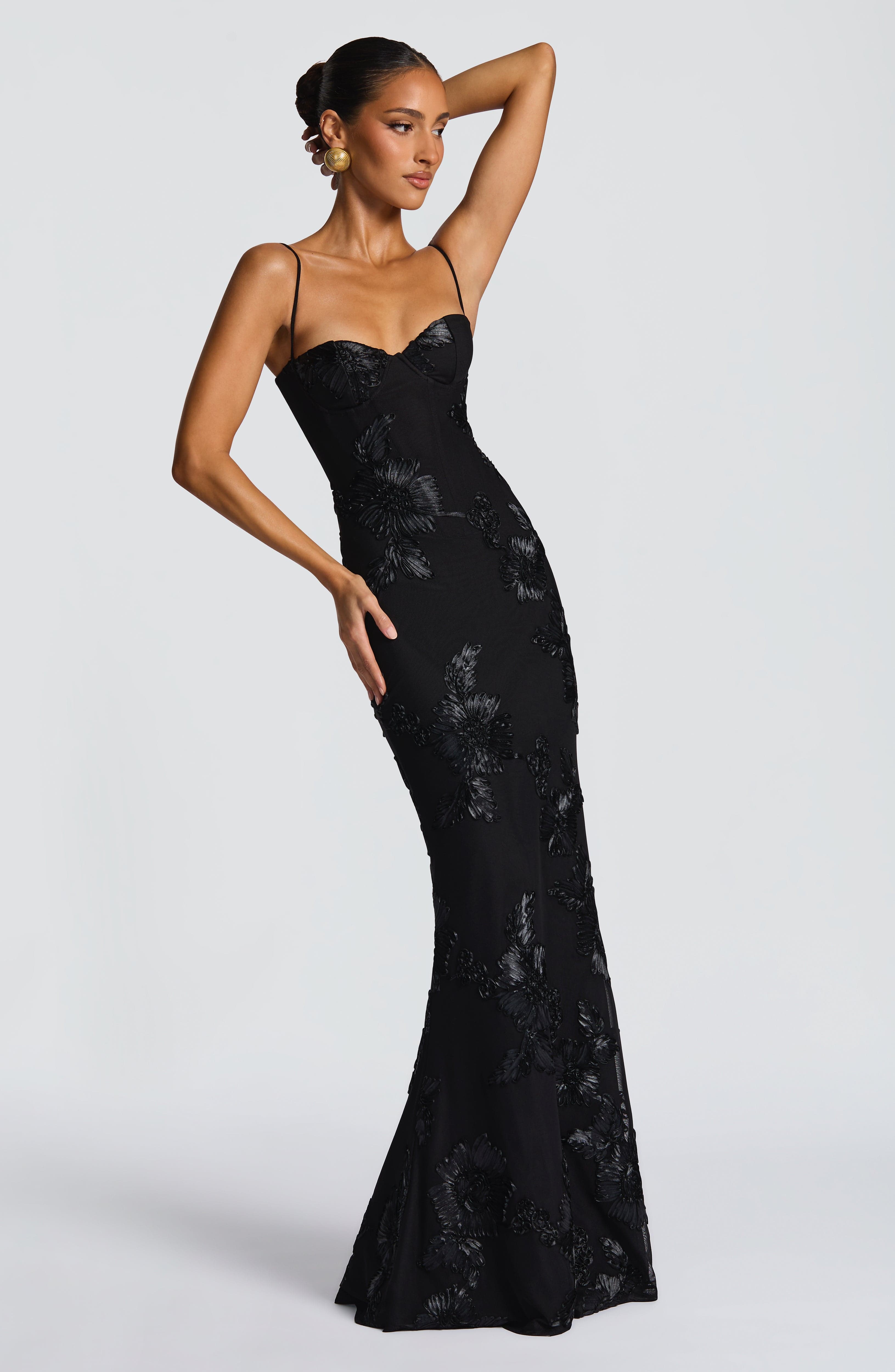 Nefertiti Maxi Dress - Black Dress Babyboo Fashion Premium Exclusive Design