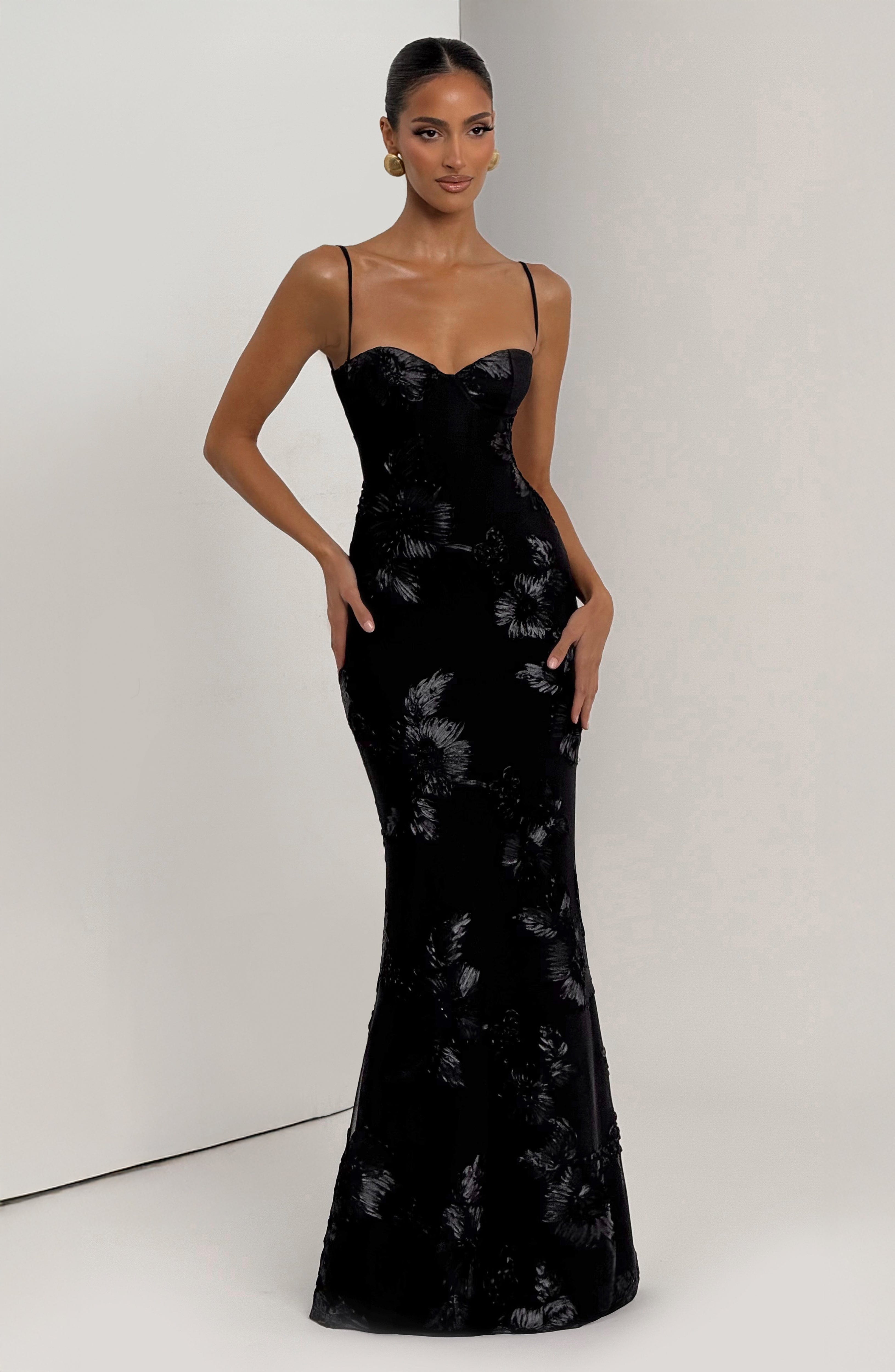Nefertiti Maxi Dress - Black Dress Babyboo Fashion Premium Exclusive Design
