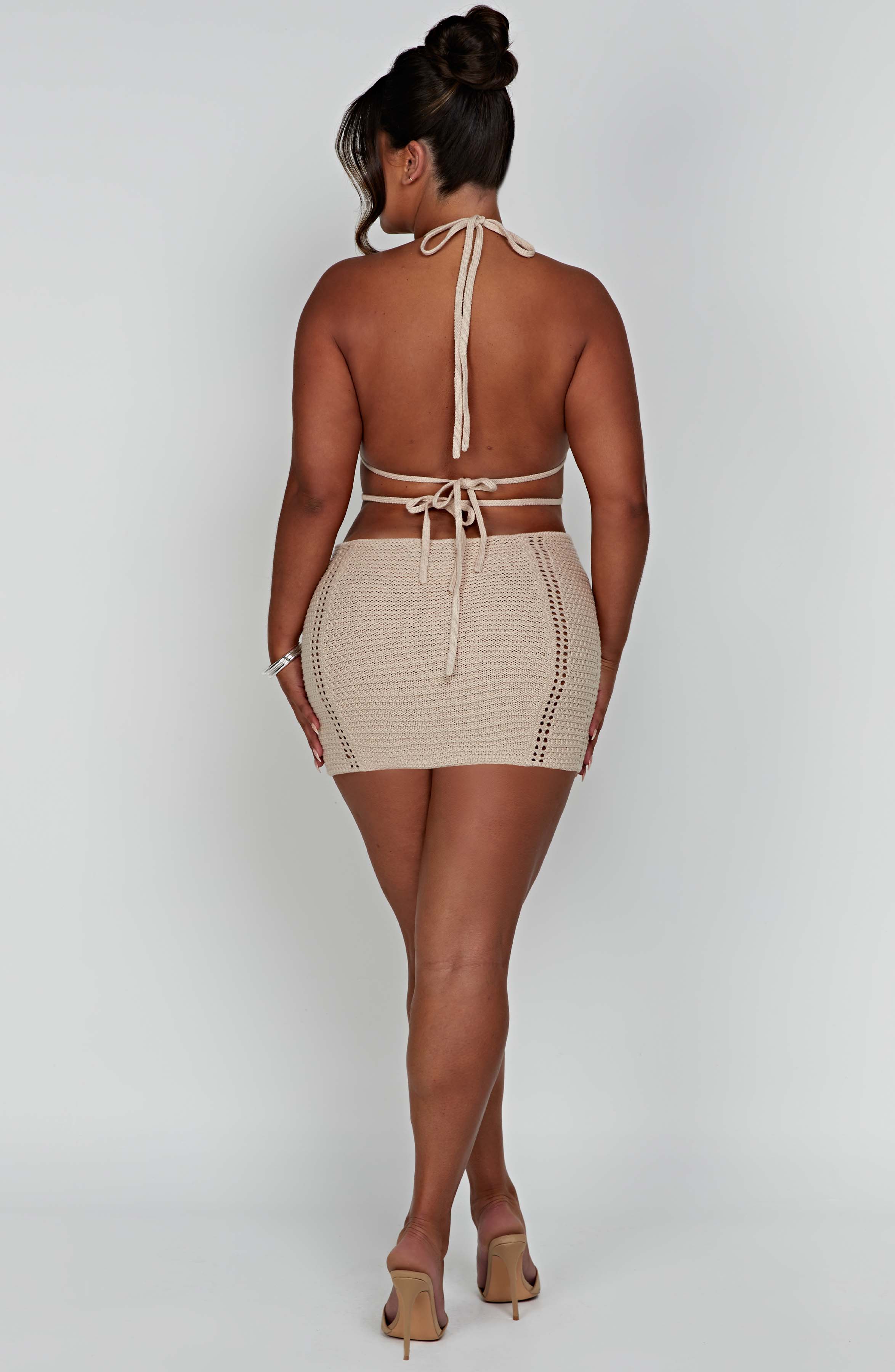 Selena Mini Dress - Cream Babyboo Fashion Premium Exclusive Design