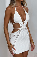 Selena Mini Dress - White Dress XS Babyboo Fashion Premium Exclusive Design