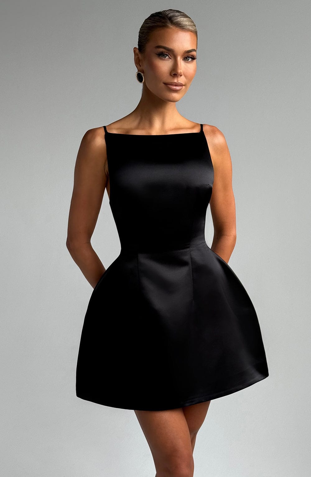 Tate Mini Dress - Black Dress Babyboo Fashion Premium Exclusive Design