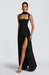 Tullulah Maxi Dress - Black Dress Babyboo Fashion Premium Exclusive Design
