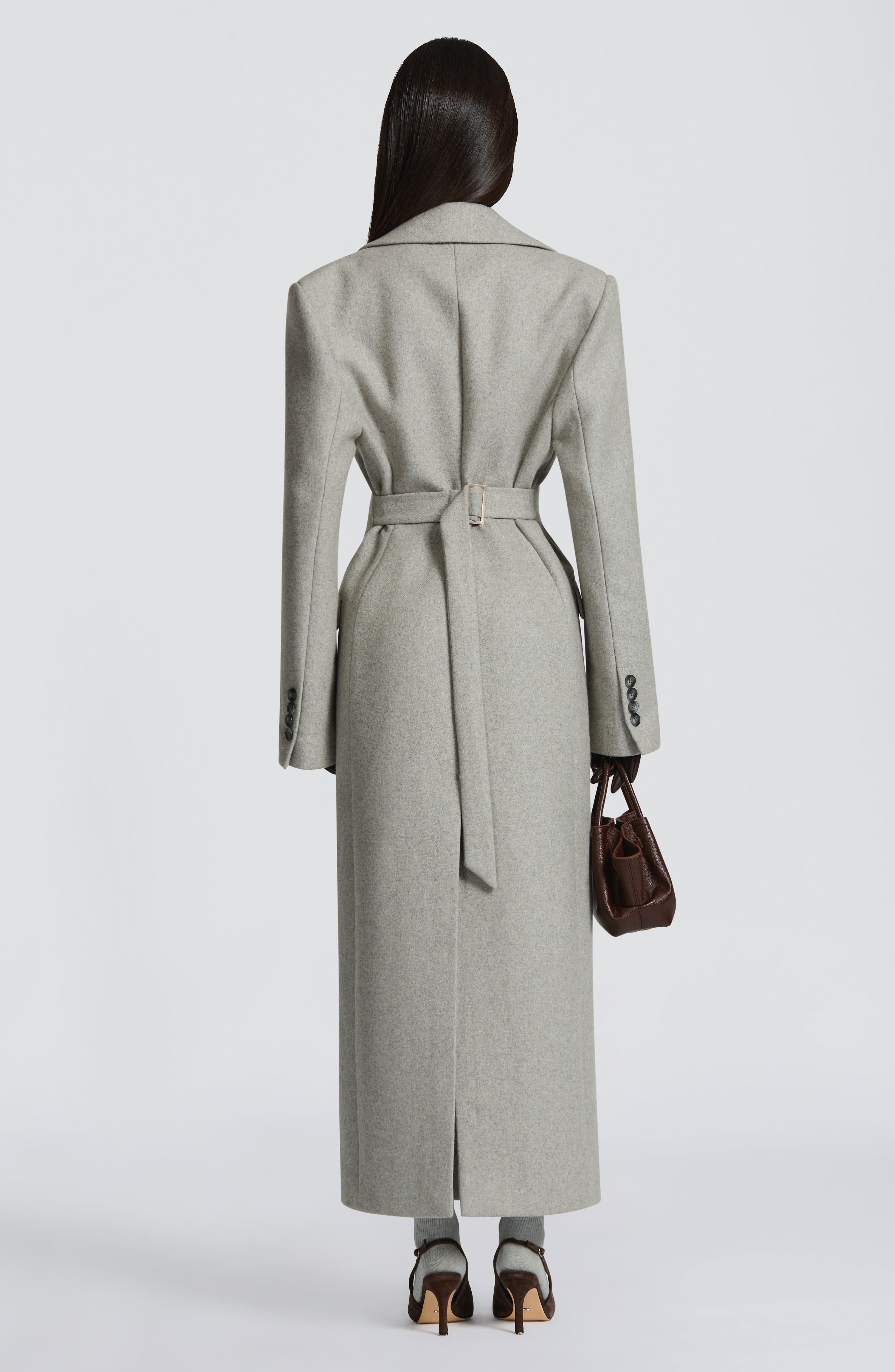 Ursula Coat - Light Grey Jacket Babyboo Fashion Premium Exclusive Design